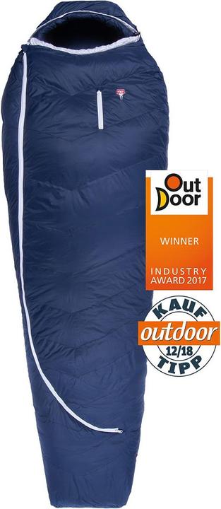 Actual product image Grüezi Bag Biopod DownWool Ice Sleeping Bag (200 cm)