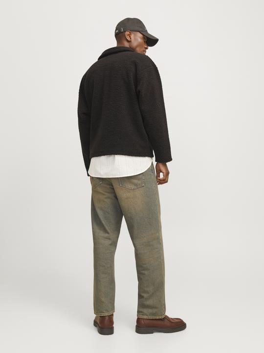 Produktbild Jack & Jones Joravondale Teddy Split Neck Sweat Ln (L)