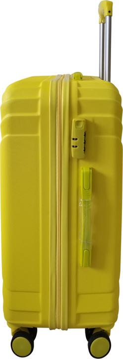 Produktbild NTK-Collection Hartschalenkoffer 2er-Set Mabell Gelb (80 l, M (50 - 90l), L (90 - 115l))