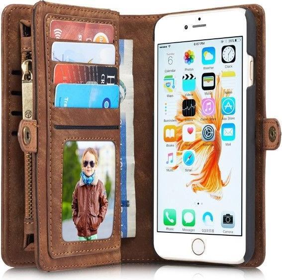 Produktbild Caseme Leder Portemonnaie mit Plastik Hülle (Apple iPhone 6, Apple iPhone 6s)