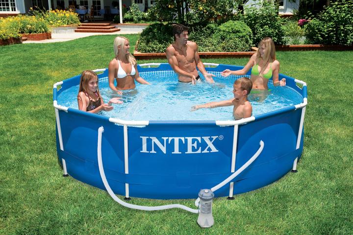 Image du produit Intex Cadre métallique (Ø 366 x 76 cm)