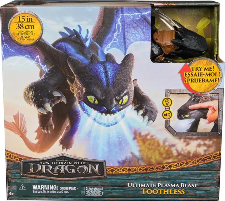 Produktbild Spin Master Dragons Movie - Plasma Blast Ohnezahn