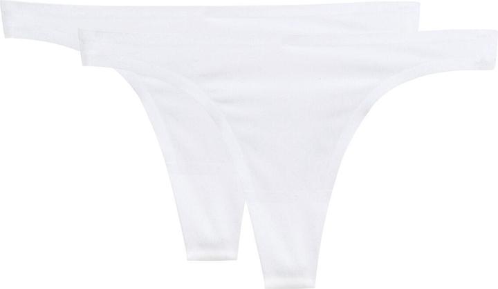 La Redoute Collections 2er-Pack nahtlose Strings aus Mikrofaser (42, 2er Pack)