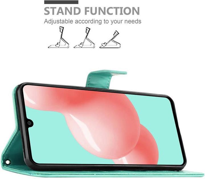 Actual product image Cadorabo Flower Book Cover (Samsung Galaxy A41)