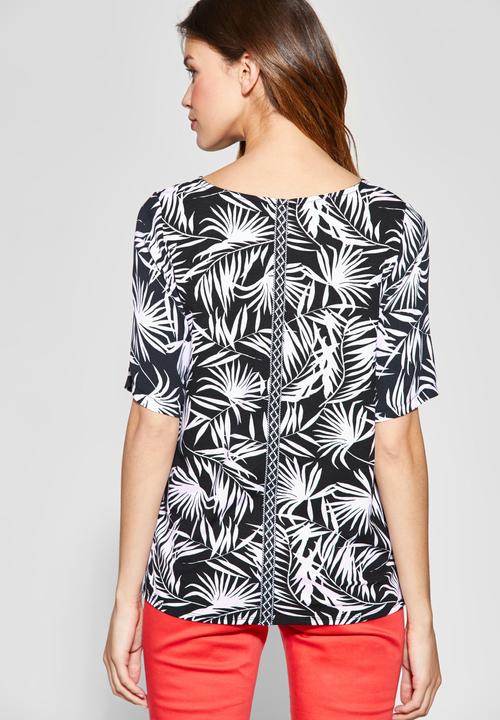 Image du produit Street One Chemise ample à imprimé palmier (42)