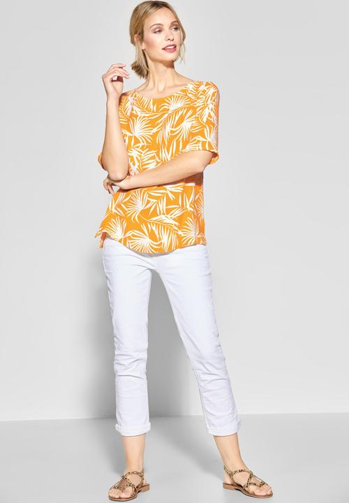 Image du produit Street One Chemise ample à imprimé palmier (46)