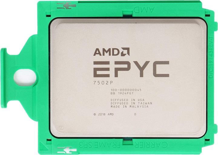 Actual product image AMD Epyc 7502P (SP3, 2.50 GHz, 32 -Core)