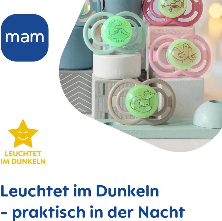 Actual product image Kikkaboo Baby Pacifier Savanna 0-6 Mon (2 x, from 6 m.)