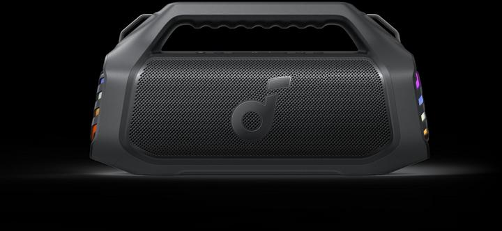 Image du produit soundcore Enceinte portable||Boom 2 Plus|Black|Portable/Wireless|A3134011 (20 h, Alimentation via port USB, Fonctionnement sur batterie)