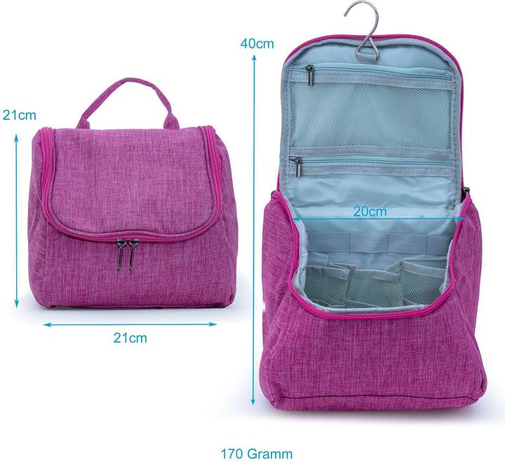 Immagine prodotto Intirilife Borsa da viaggio per cosmetici in ROSA