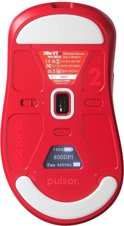 Immagine prodotto Pulsar Gaming Gears Xlite V3 eS - Taglia media 2 (Senza fili, Cablato)