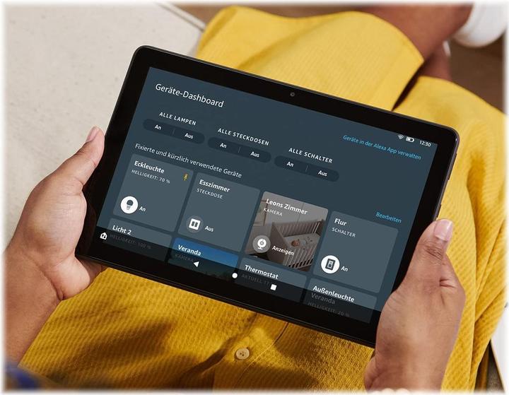 Produktbild Amazon Fire HD 10 Plus (2021) inkl. Alexa (10.10", 32 GB, Schiefergrau)
