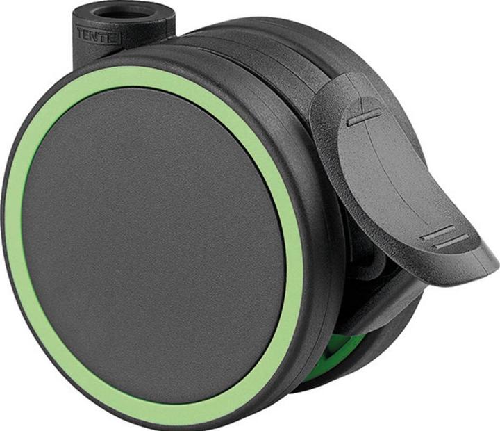 Actual product image Tente Anika swivel castors with brakes