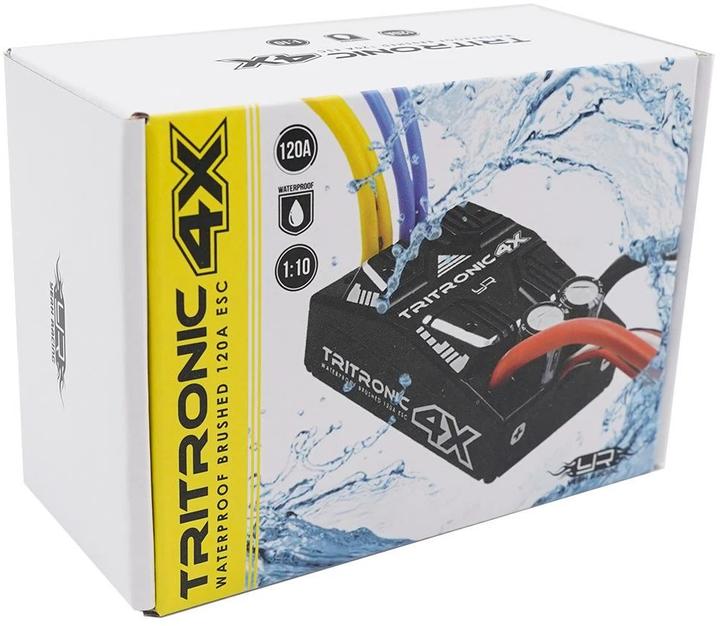 Immagine prodotto Yeah Racing Controller spazzolato Tritronic 4X 120A 2-6S, doppio motore