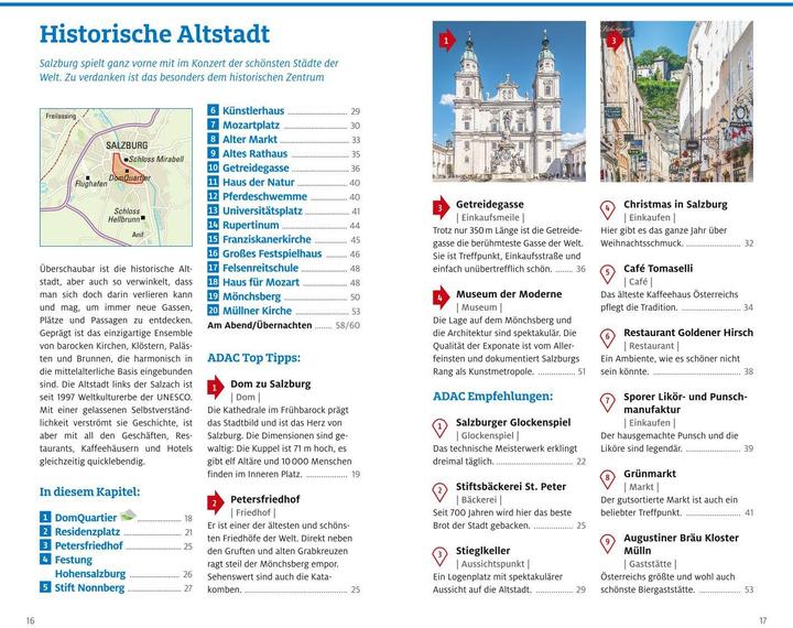 Actual product image Adac Reiseführer Salzburg (German, Martin Fraas, 2025)
