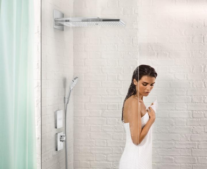 Image du produit hansgrohe HG Raccord de flexible FIXFIT SQUARE avec clapet anti-retour chromé