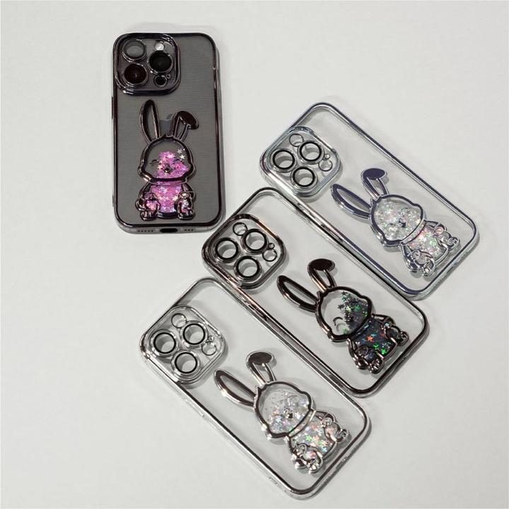 Actual product image iLike iPhone 14 Pro Silicone Case Print Desire Rabbit (Apple iPhone 14 Pro)