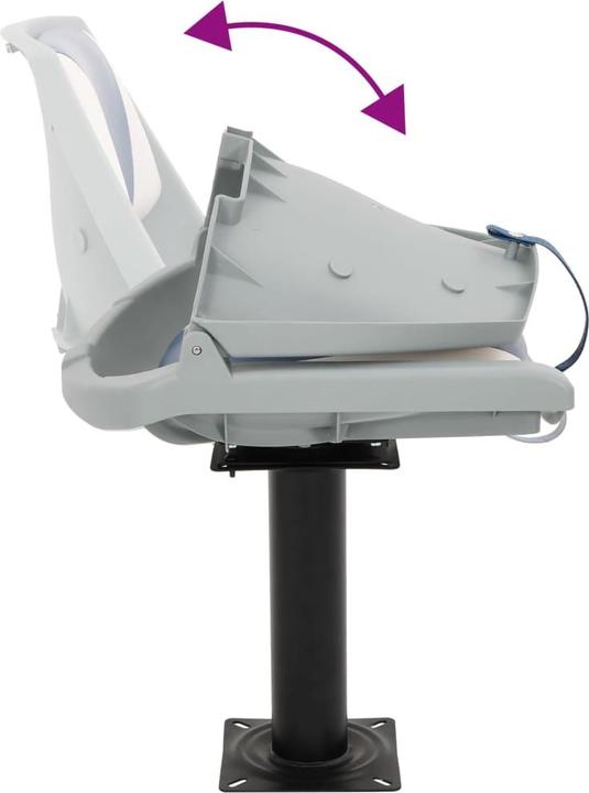 Produktbild VidaXL Bootssitz mit Podest 360° Drehbar