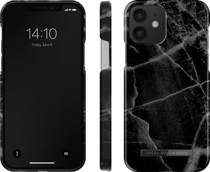 Produktbild iDeal Of Sweden Designer Hard-Cover Black Thunder Marble (Apple iPhone 12, Realme 12 Pro+)