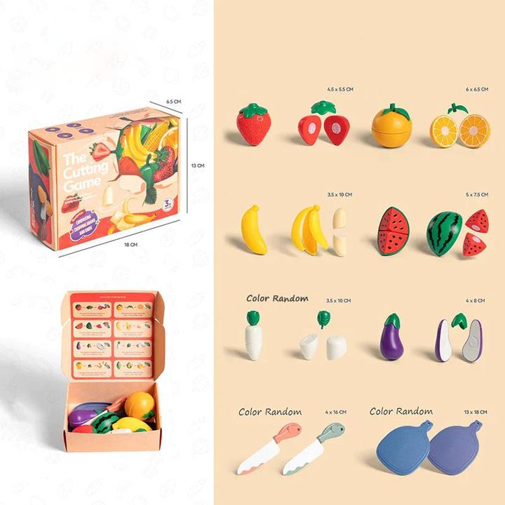 Immagine prodotto Activity Board I bambini giocano a fare finta di cucinare simulando il cibo, la frutta e la verdura della cucina.