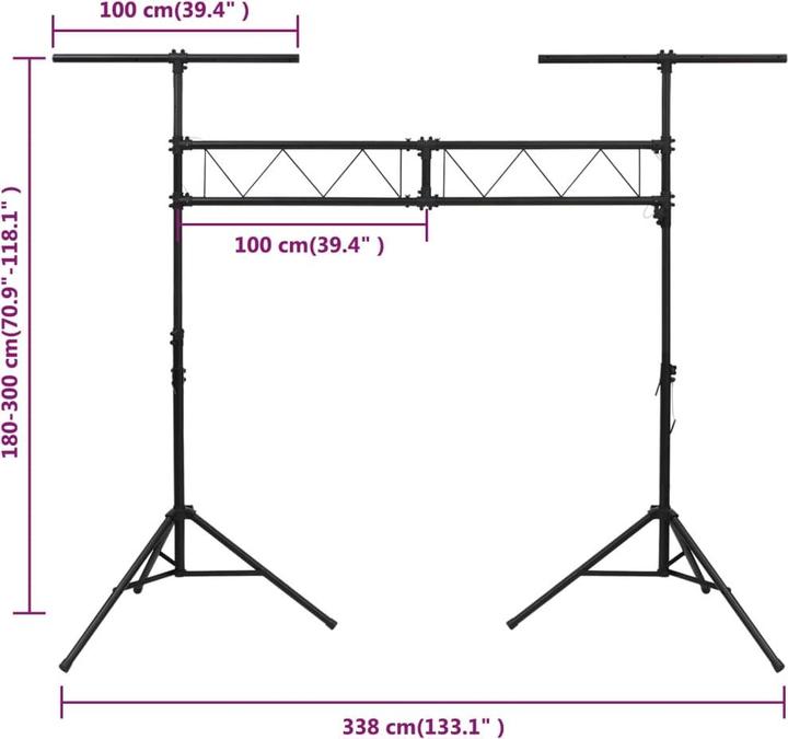 Immagine prodotto VidaXL Virgina (300 cm, 120 kg)