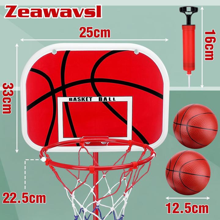 Image du produit Zeawavsl Panier de basket-ball pour enfants
