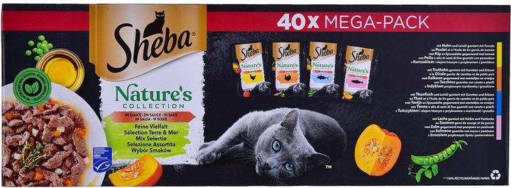 Immagine prodotto Sheba Salsa di varietà fine (Senior, 40 pz., 85 g)