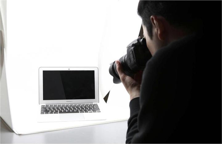 Actual product image Orangemonkie Foldio 3 portable light box (62.50 cm, 64 cm)