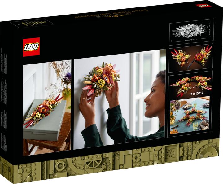 Image du produit LEGO Arrangement de fleurs séchées (10314, LEGO Icons, LEGO Botanical)