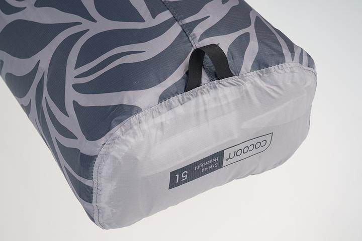 Actual product image Cocoon Drybag Hyperlight 13L Grey Leaves