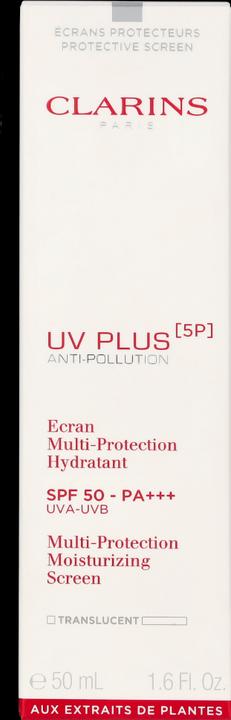 Produktbild Clarins UV PLUS DAILY SCREEN MORE PROTECTION SPF50 50ml (Sonnencreme, SPF 50, 50 ml)