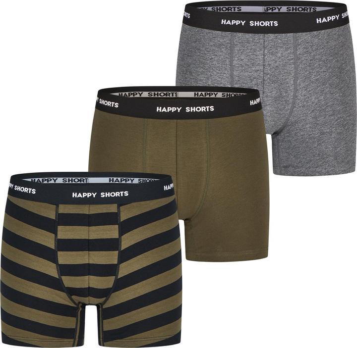Produktbild Happy shorts Retro Boxer Jersey (M, 3er Pack)