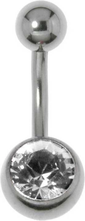 Bijouteria Bauchpiercing (Titan, Kristall)
