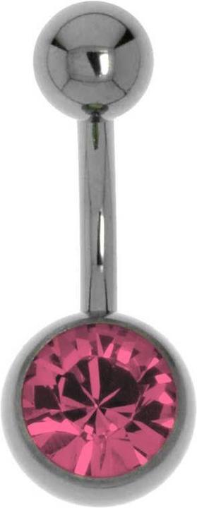 Produktbild Bijouteria Bauchpiercing (Titan, Kristall)