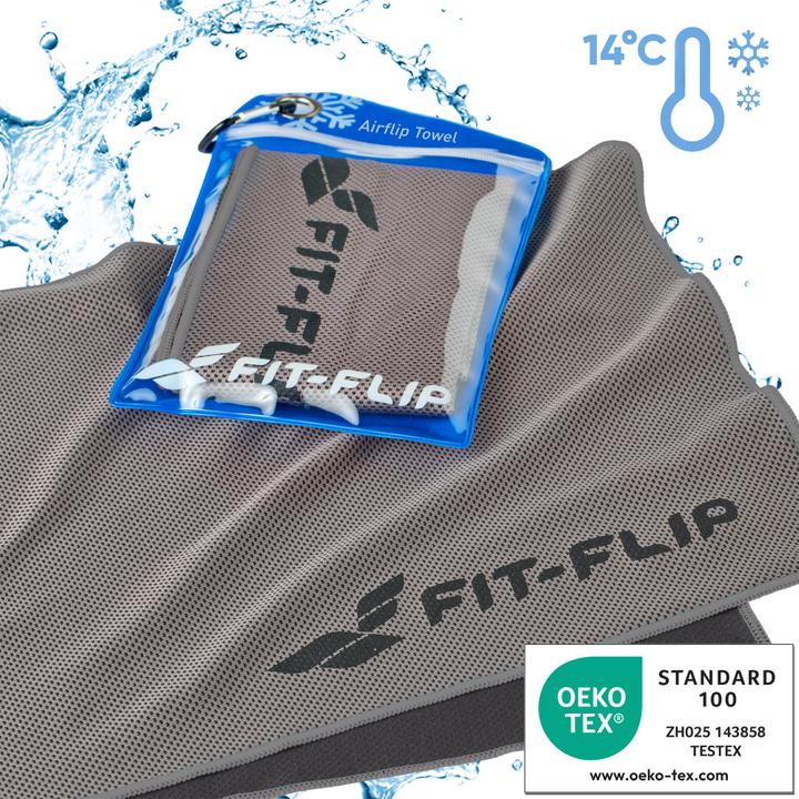 Fit Flip Airflip Towel Kühlendes Handtuch 100x30 (100 x 30 cm)
