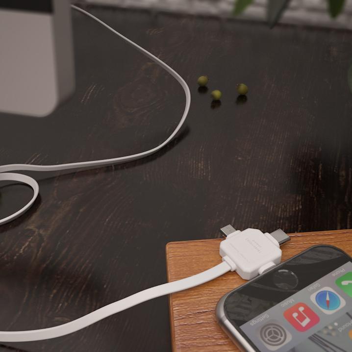 Produktbild Allocacoc USB 3 in 1 (1.50 m, USB 2.0)