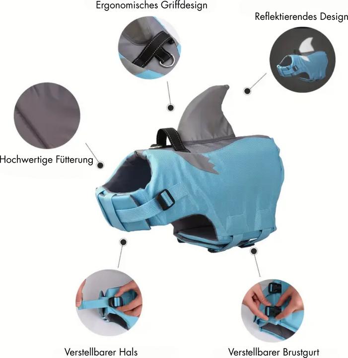 Produktbild Suba Schwimmweste Hund (XL, Hundeschwimmweste)