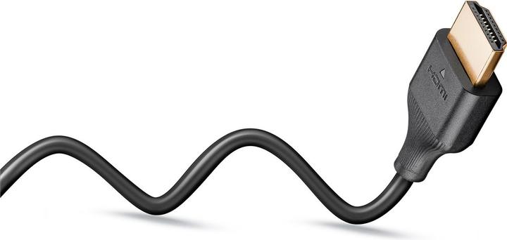 Actual product image Goobay Slim High Speed HDMI cable with Ethernet (2 m, HDMI)