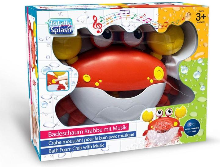 Image du produit Totally Splash Badeschaum Krabbe mit Musik
