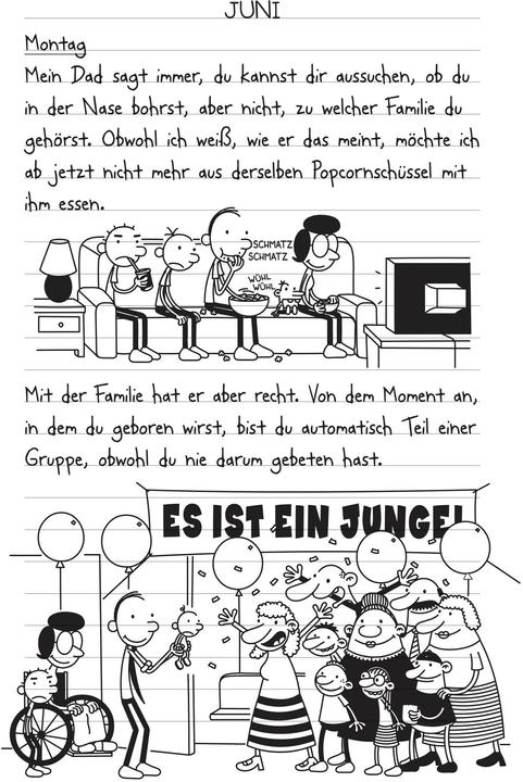Actual product image Gregs Tagebuch (German, Jeff Kinney., 2024)