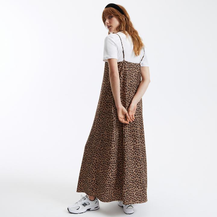 Produktbild La Redoute Collections Maxikleid mit schmalen Trägern und Animalprint (38)