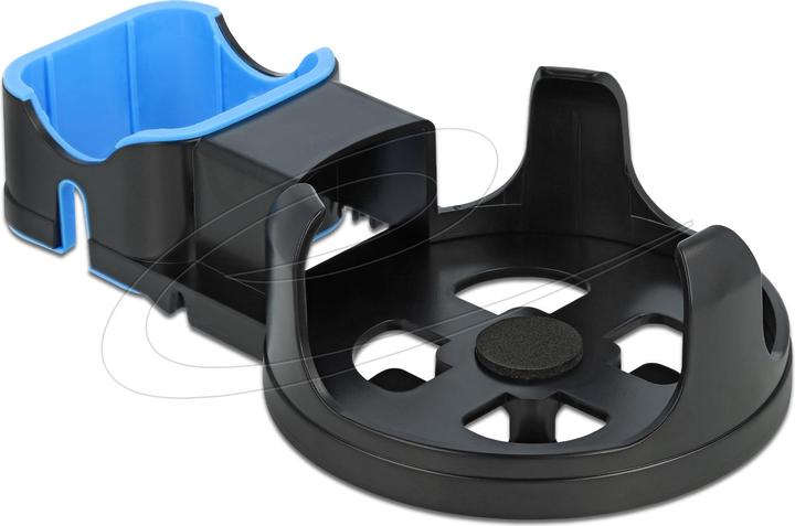 Immagine prodotto Delock Supporto da parete per Echo Dot 3a generazione. Nero (1 coppia, Installazione a parete, Non mobile)