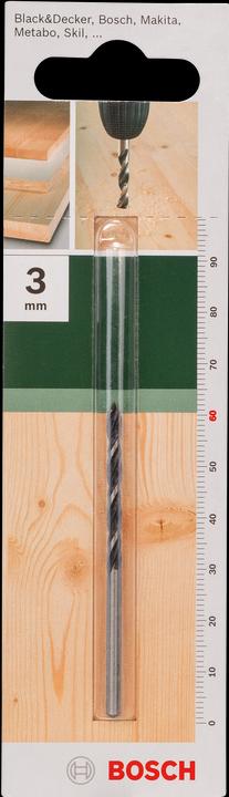 Actual product image Bosch Zubehör Wood drill 3 (3 mm)
