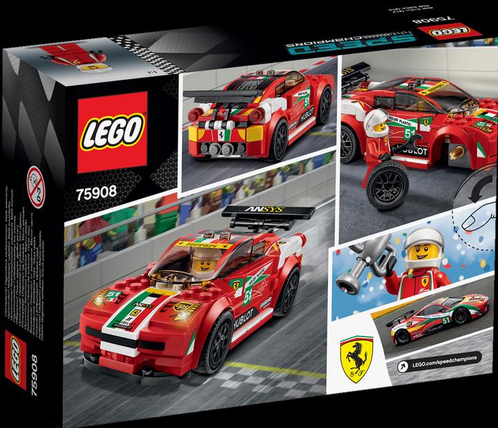 Produktbild LEGO Speed Champions 458 Italia GT2 (75908, LEGO Speed Champions)
