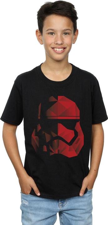 Immagine prodotto Star Wars Maglietta Cubist Stormtrooper Helmet in cotone per ragazzi (152, 158)