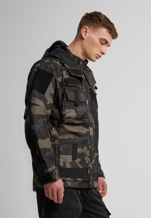 Actual product image Brandit Performance Outdoor Outdoor jacket size S Colour Dark camouflage pattern (S)