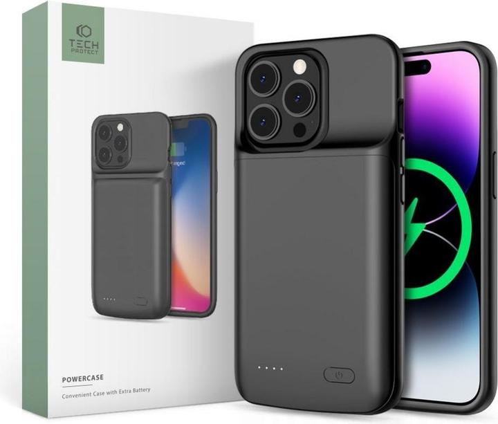 Actual product image Tech-Protect Powercase (Apple iPhone 14, Apple iPhone 14 Pro)
