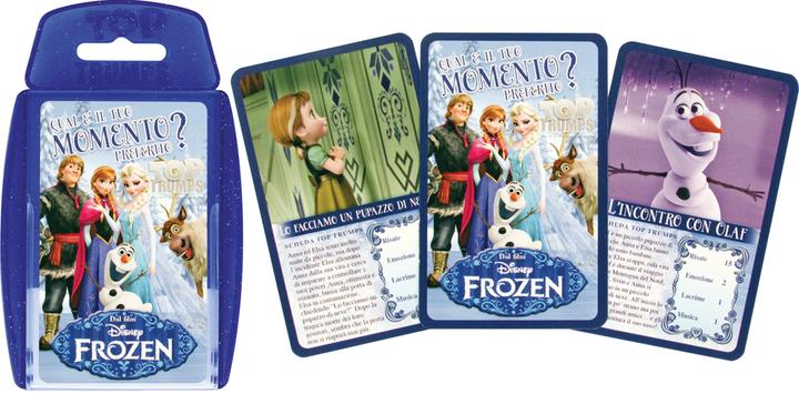 Actual product image Winning Moves 871 TOP TRUMPS - FROZEN MOMENTI (Italian)