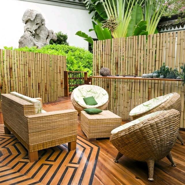 Immagine prodotto Casa Pura Bambus-Sichtschutzzau (250 cm)