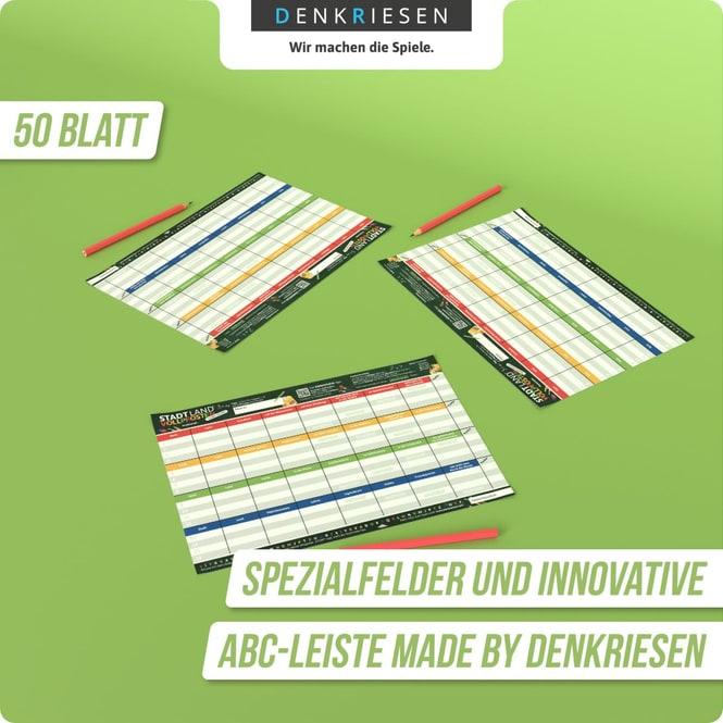 Produktbild Denkriesen STADT LAND VOLLPFOSTEN® A4 - SCHOOL EDITION - "Freistunde." (Deutsch)